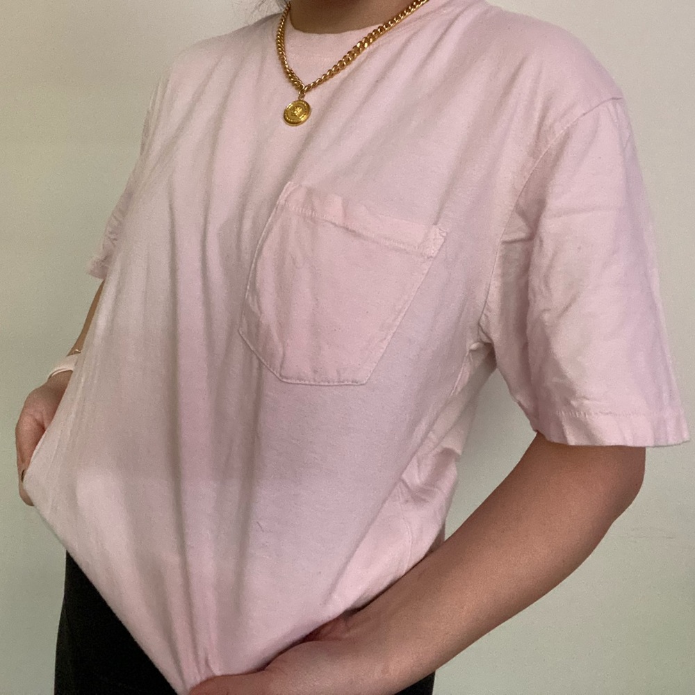 BDG Light pink boyfriend tee